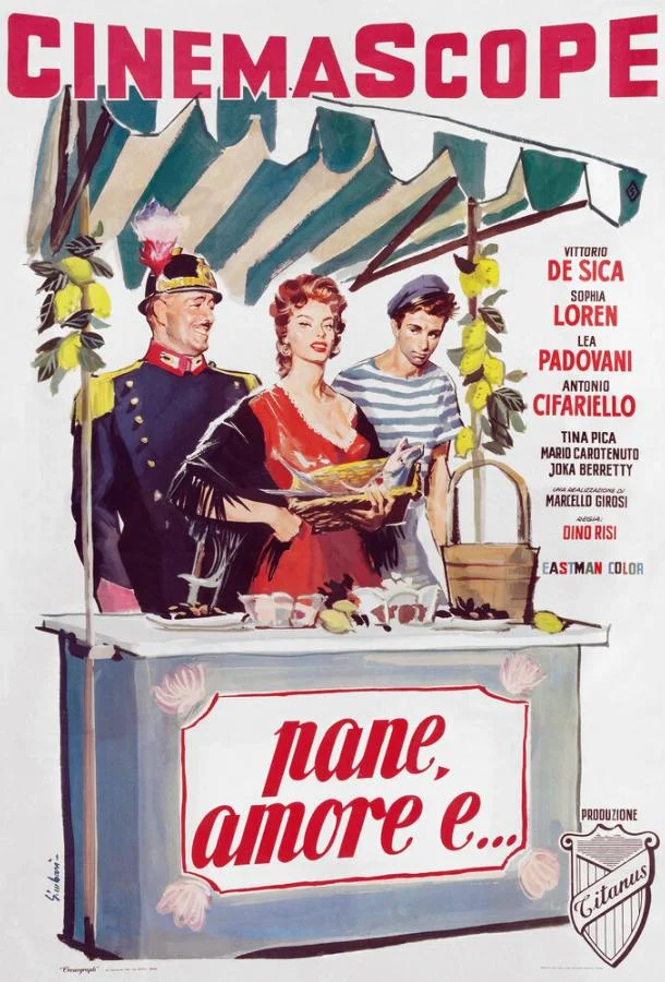 Смотреть Фильм Хлеб, любовь и...(1955) бесплатно